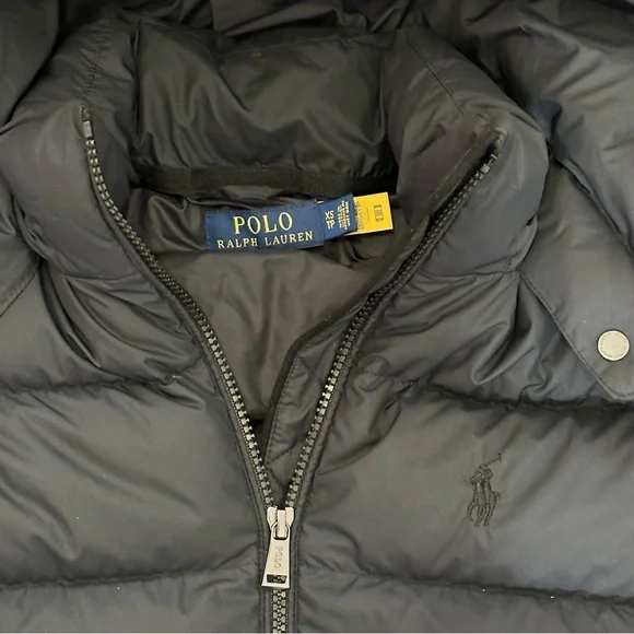 Polo Ralph Lauren Belmont Down-Filled Jacket Black size xs